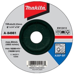 Đá mài kim loại 150x6.0x22.23mm Makita A-84981