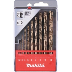Bộ mũi khoan Inox (10 chi tiết/bộ) 1.0-10mm Makita D-57174