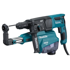 Máy khoan đa năng với hệ thống hút bụi (chuôi gài sds-plus/26mm) Makita HR2653T