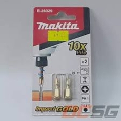 Mũi bắt vít PH1x25mm Makita B-28329 (Bộ 2 mũi)