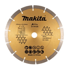 Lưỡi cắt kim cương 230X12X22.23mm Makita D-74120