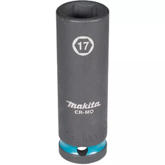 Đầu tuýp đen dài 81.5mm thép CR-MO cho máy siết bu lông 1/2 inch Makita