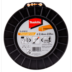 Dây cước cắt cỏ, cam 2.4mmx225m Makita E-01812