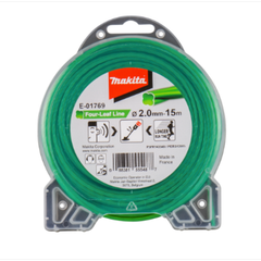 Dây cước cắt cỏ, xanh lá 15Mx2.0mm Makita E-01769
