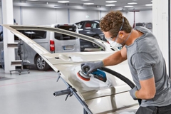 Máy chà nhám rung tròn dùng pin Bosch GEX 18V-125