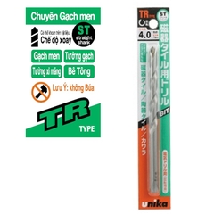Mũi khoan gạch men Unika (Nhật) chuôi lục giác mã TJ