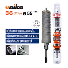 Mũi khoan rút lõi tường gạch 55mm Unika ES-RC55SDS | DCSG