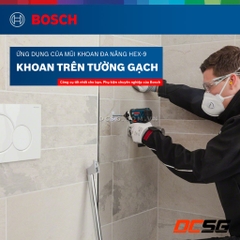 Bộ mũi khoan đa năng chuôi lục giác Hex-9 Bosch 2608589530