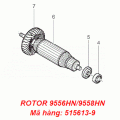 Rô tô máy 9556HN/9558NH Makita 515613-9
