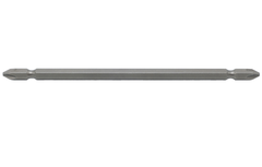 Mũi vít ba ke 2 đầu (6.35mm) bằng thép S2 PH2PH2 x 150mm Brosco - BR2PH2C635150 (vỉ 10 cái)