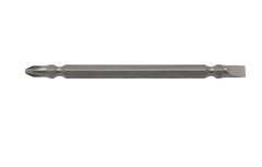 Mũi vít hai đầu SL6-PH2 x 150mm bằng thép S2 Brosco - BRPH2SL60C150 (vỉ 10 cái)