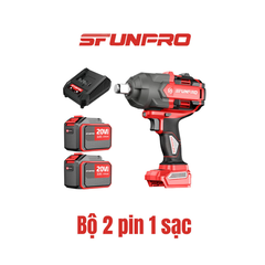 Máy Siết Bu Lông Dùng Pin 20V/4.0Ah 1500N.m SFRUNPRO M1500A