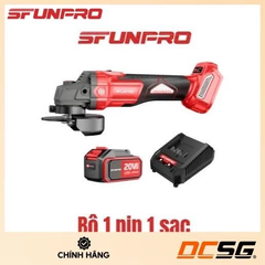 Máy Mài Dùng Pin 20V/4.0Ah 100mm SFUNPRO L100GA