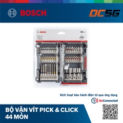 Bộ mũi vít Pick & Click 44 chi tiết Bosch 2608522421