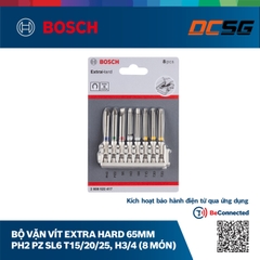 Bộ mũi vít dài 65mm Pick & Click (8 chi tiết) Bosch 2608522417