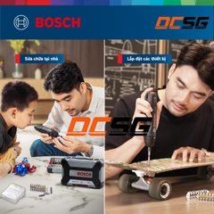 Bộ mũi khoan và mũi vặn vít Pick & Click (8 chi tiết) Bosch 2608522419