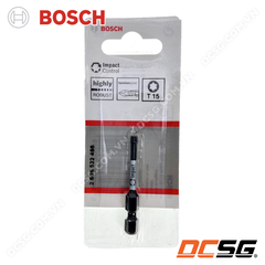 Mũi vít 1 đầu bake và hoa thị dài 50mm Power Bit Bosch