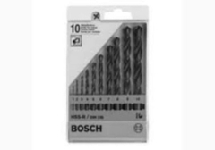 Bộ mũi khoan kim loại 1.0-10mm Hss-R Bosch 1 609 200 203 (10 chi tiết/bộ)