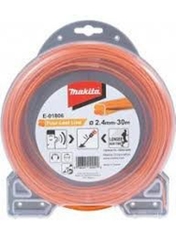 Dây cước cắt cỏ, cam 30Mx2.4mm Makita E-01806