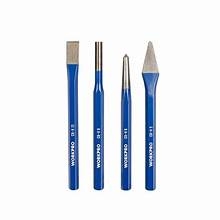 Bộ dùi đục và đột sắt (1 Bộ = 5 cái, kích thước 2x10x140, 13x10x152,  5x10x152, 6x10x152, 8x10x152) Workpro Wp201303