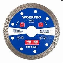 Lưỡi cắt kim cường Turbo răng lưới siêu mỏng 125x22.2x10mm Workpro WP405061