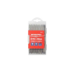 Mũi vặn vít 2 đầu bake PH2x100mm lực xoắn cao Workpro WP408174