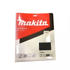 GIẤY CHÀ NHÁM CHO KIM LOẠI 230X280MM 10CÁI/BỘ (CỠ HẠT 120) Makita D-66531