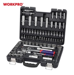 Bộ công cụ cơ khí các loại có hộp đựng (1 set = 108 cái) Workpro WP202535