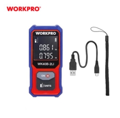 Thiết bị đo khoảng cách bằng laser, phạm vi đo 40m  Workpro  WP267001