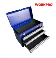 Hộp công cụ 3 ngăn, bằng sắt, kích thước 51x26.5x35cm Workpro WP282006