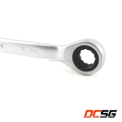 Cờ lê kết hợp 2 đầu vòng loại sâu và miệng 8mm bằng thép CrV Kendo-15208
