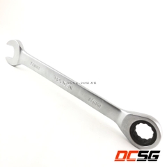 Cờ lê kết hợp 2 đầu vòng loại sâu và miệng 13mm bằng thép CrV Kendo-15213