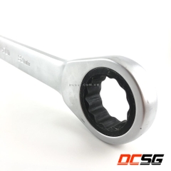 Cờ lê kết hợp 2 đầu vòng loại sâu và miệng 28mm bằng thép CrV Kendo-15228