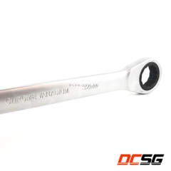 Cờ lê kết hợp 2 đầu vòng loại sâu và miệng 28mm bằng thép CrV Kendo-15228