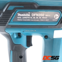 Máy bắn đinh 18 Ga dùng pin 18V Makita DFN350Z (không pin sạc)