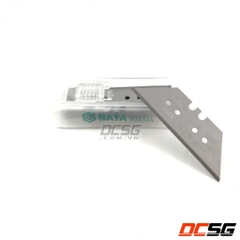 Lưỡi dao rọc cáp thẳng 0.6x19x60mm SK2 Sata 93434A