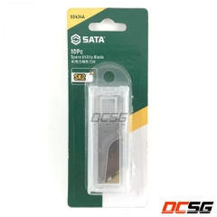 Lưỡi dao rọc cáp thẳng 0.6x19x60mm SK2 Sata 93434A