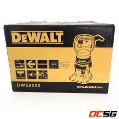 Máy phay gỗ 6.35mm dùng điện 390W Dewalt DWE6000-B1