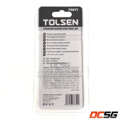 Mũi khoan bậc 4.0-12mm Tolsen HSS 75871