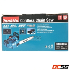 Máy cưa xích 400mm dùng pin 18Vx2 Makita DUC406Z (không pin sạc)