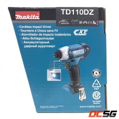Máy vặn vít 110N.m dùng pin 12Vmax Makita TD110DZ (không pin sạc)