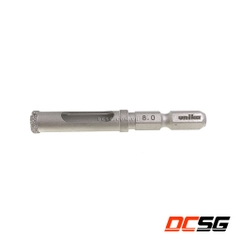 Mũi khoan đá, thủy tinh 8.0x60mm chuôi lục giác Unika DJW8.0x60S