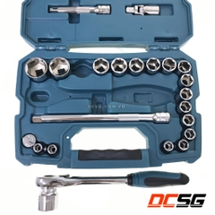 Bộ cần siết tự động và đầu tuýp Makita B-65589 (23 chi tiết/bộ)