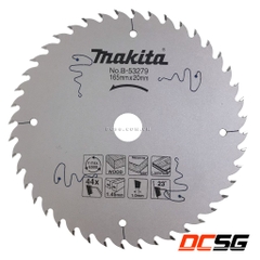 Đĩa cưa gỗ, tấm mỏng, MDF lưỡi hợp kim 44 răng 165x20mm Makita B-53279