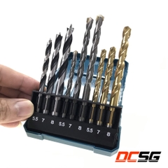 Bộ mũi khoan 5.5-8.0mm Makita D-71978 (9 chi tiết/bộ)