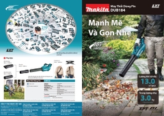 Máy thổi 52.1 m/s dùng pin 18V Makita DUB184Z (không pin sạc)