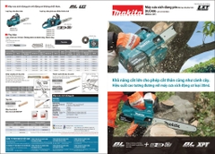 Máy cưa xích 400mm dùng pin 18Vx2 Makita DUC406Z (không pin sạc)
