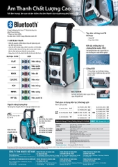 Loa công trường dùng pin và điện Makita DMR114
