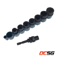 Bộ đầu tuýp siết bu lông có đầu chuyển đổi Makita B-55778 (9 chi tiết/bộ)