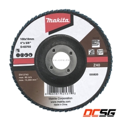 Nhám xếp 100mm Z40 Makita D-63703